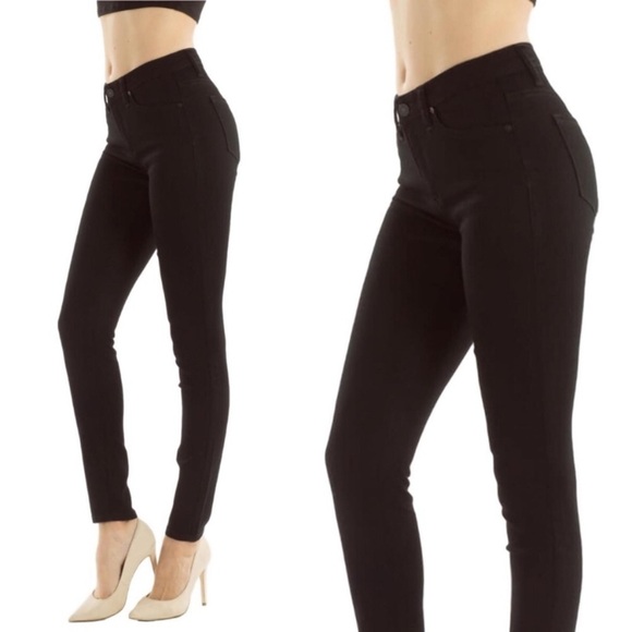 Kancan Elsa-Kassidy‎ Black Skinny Jeans KC5003BK Size 5/26 - Picture 2 of 7